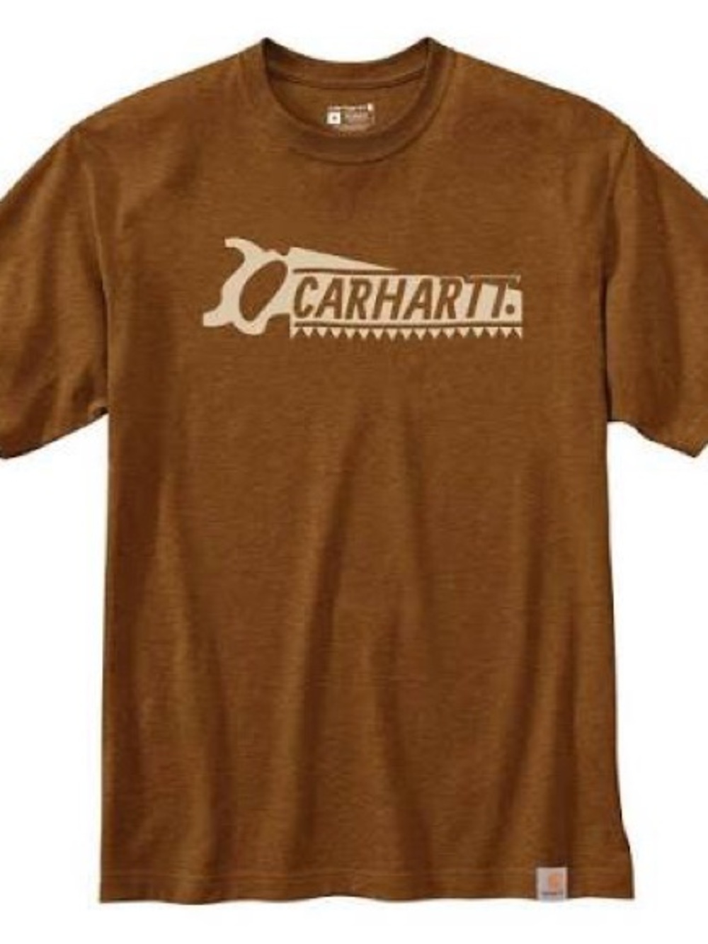 Carhartt Men's Workwear Graphic Hand Saw T-Shirt - Heavyweight Relaxed Fit
